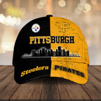 Pittsburgh Steelers x Pittsburgh Pirates Classic Cap – TMTHU1134