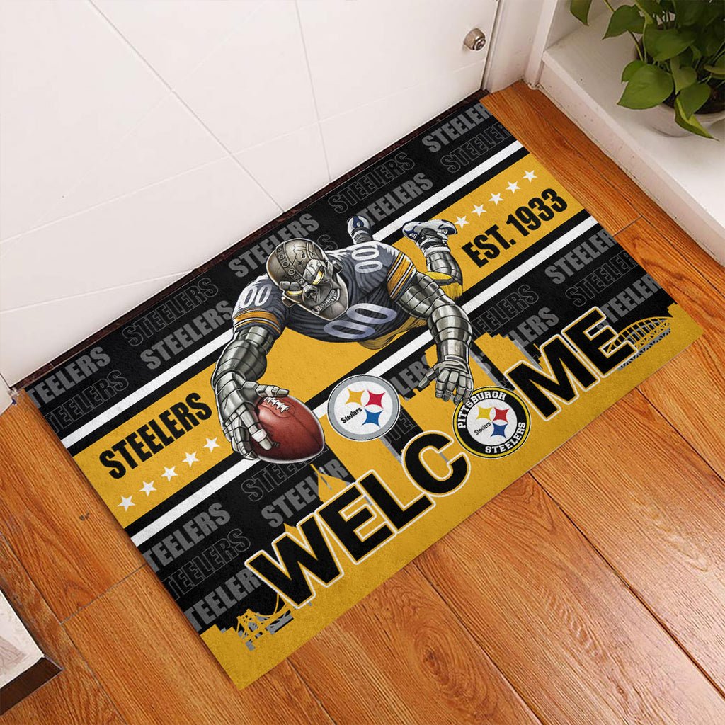 Pittsburgh Steelers Custom Doormat – HOATT12855