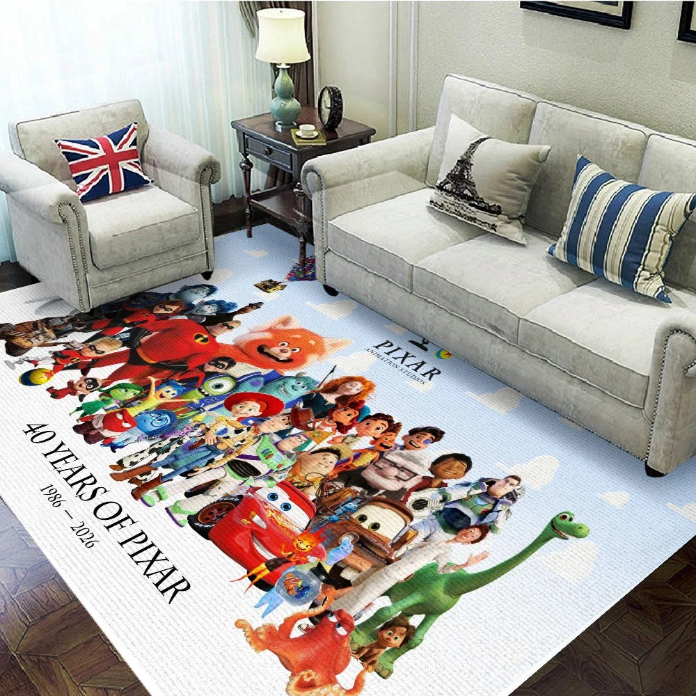 Pixar Animation Studios 40th Anniversary Rectangular Rug – TANTN25067