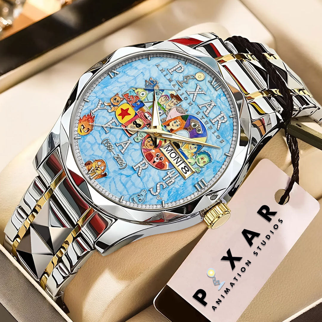 Pixar Animation Studios 40th Anniversary Alloy Luxury Quartz Watch – TMTHU3791
