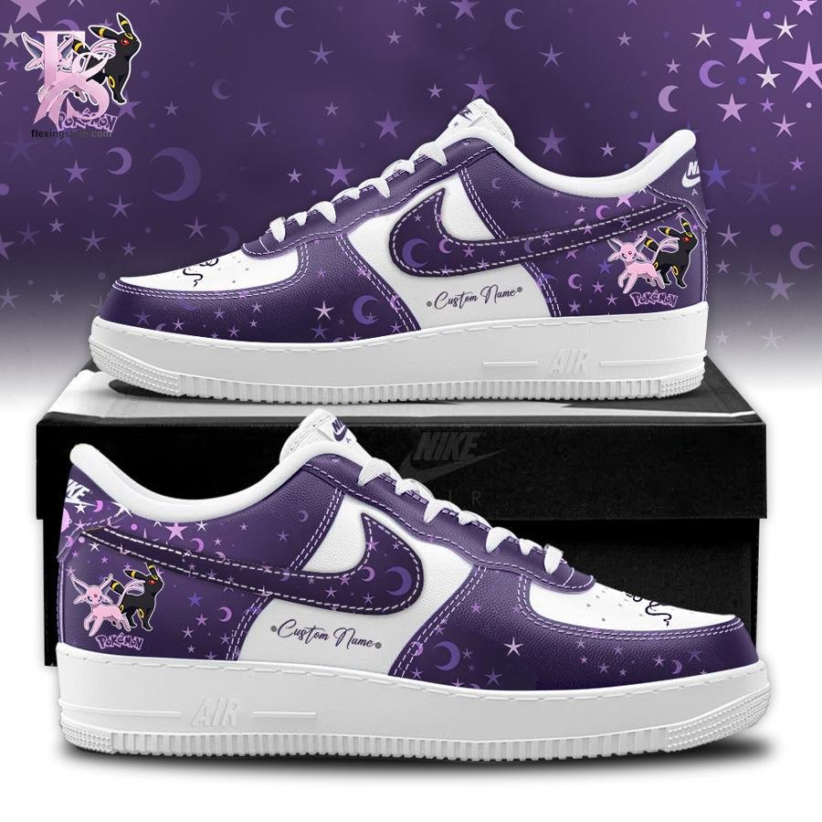 Pokémon Razer Espeon & Umbreon Air Force Shoes