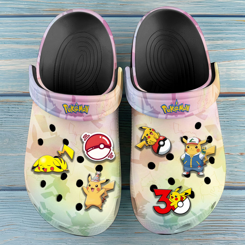 Pokemon 30th Anniversary Custom Clogs – GNE4832