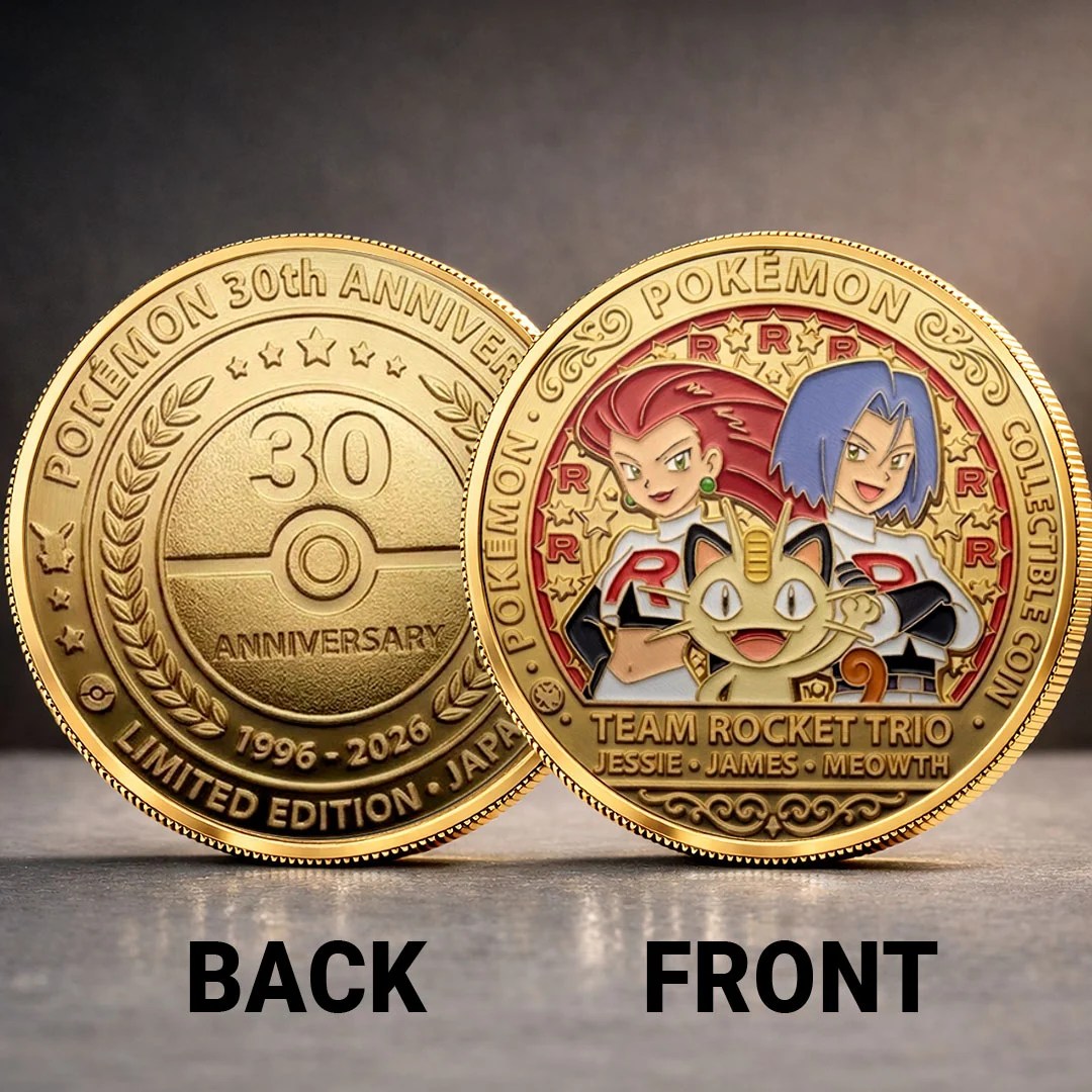 Pokemon 30th Anniversary Commemorative Coin – TANTN24947