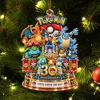 Pokemon 30th Anniversary Custom Shape 2-side Printed Acrylic Ornament – HOATT21387