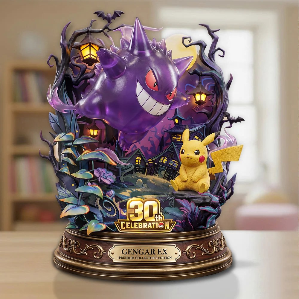 Pokemon TCG 30th Anniversary Custom Shape Acrylic Plaque – GNE9153