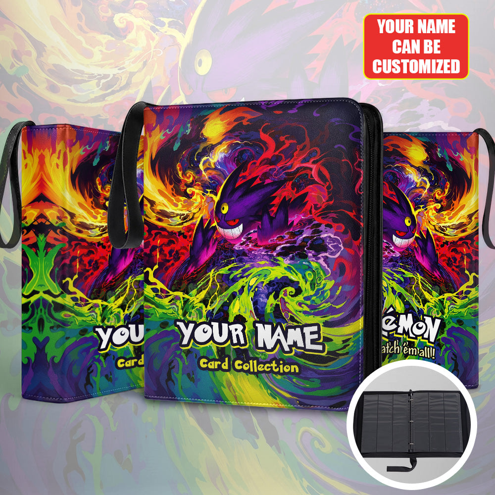 Personalized Pokemon x Gengar Trading Card Binder – GNE6920