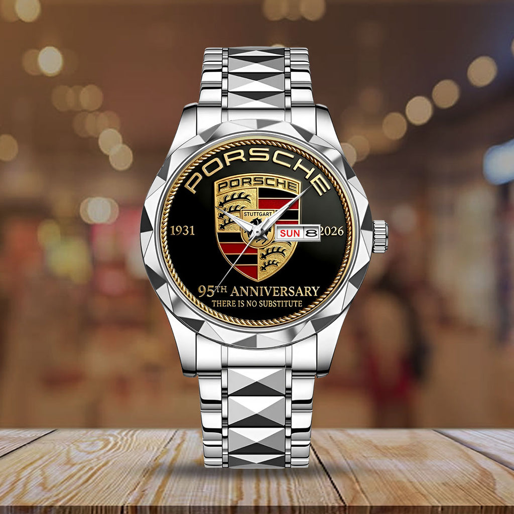 Porsche 95th Anniversary Alloy Luxury Quartz Watch – HOATT15982
