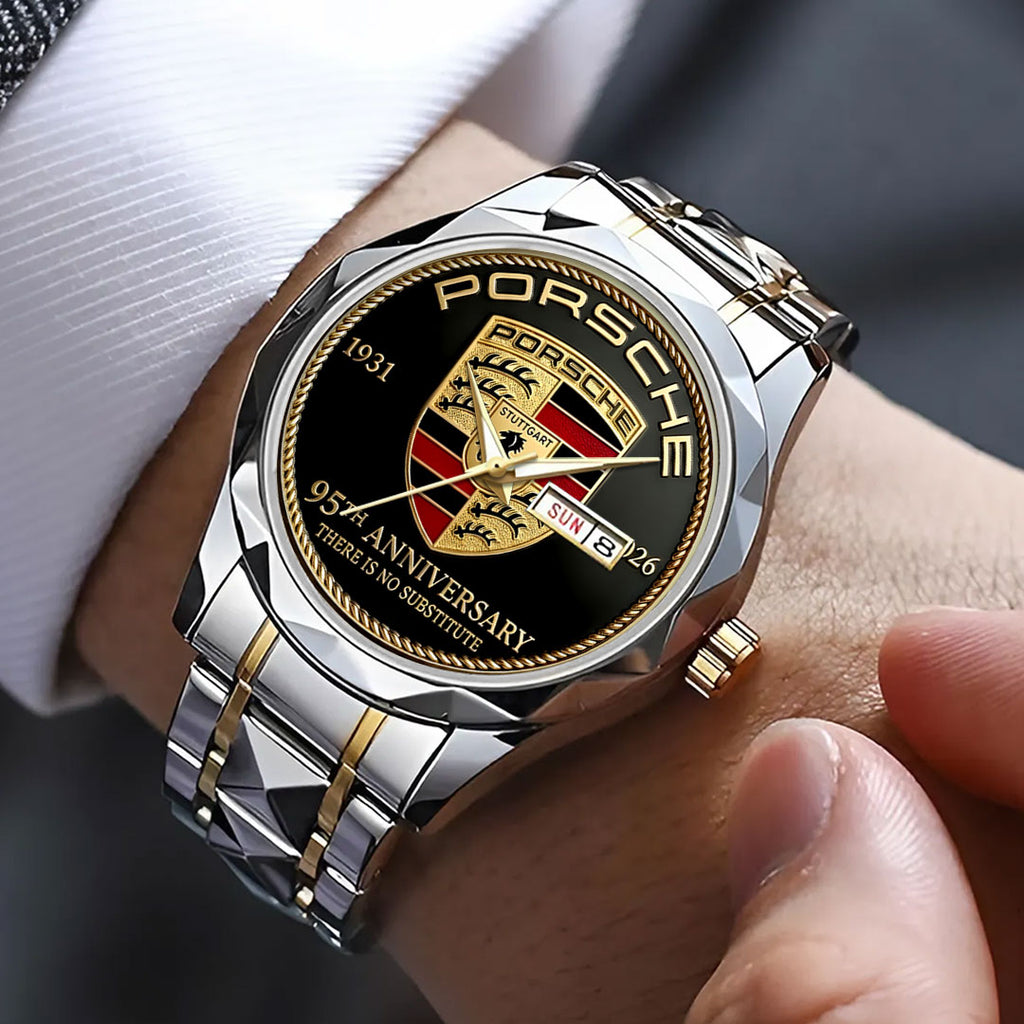Porsche 95th Anniversary Alloy Luxury Quartz Watch – HOATT15982