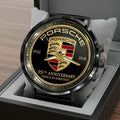 Porsche 95th Anniversary Black Stainless Steel Watch – HOATT15983