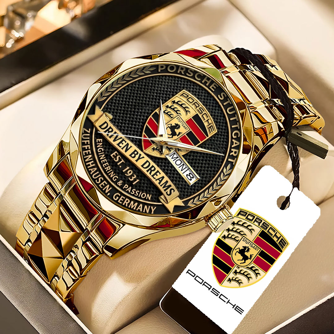 Porsche Stuttgart Alloy Luxury Quartz Watch – TANTN20823