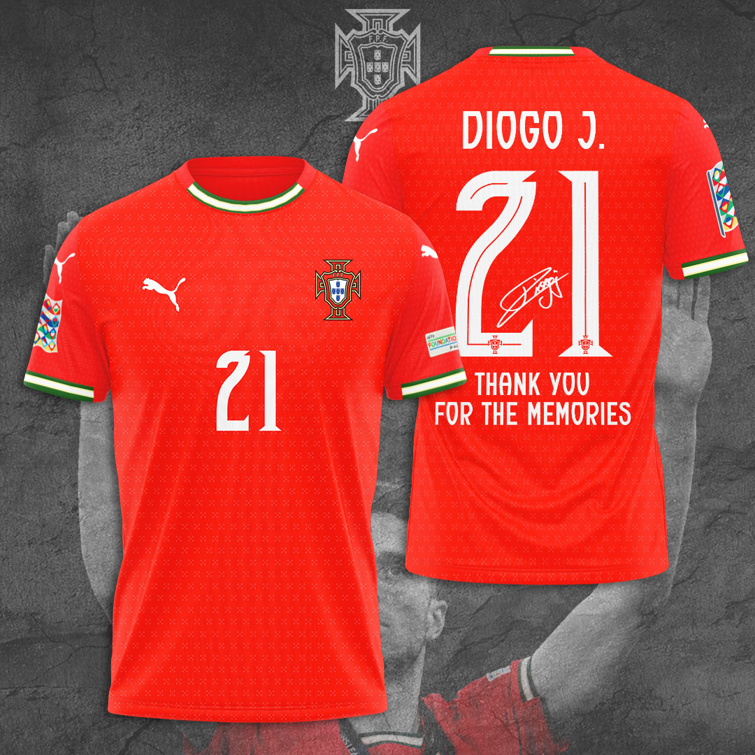 Portugal National Football Team x Diogo Jota 3D Apparel – TANTN 14167