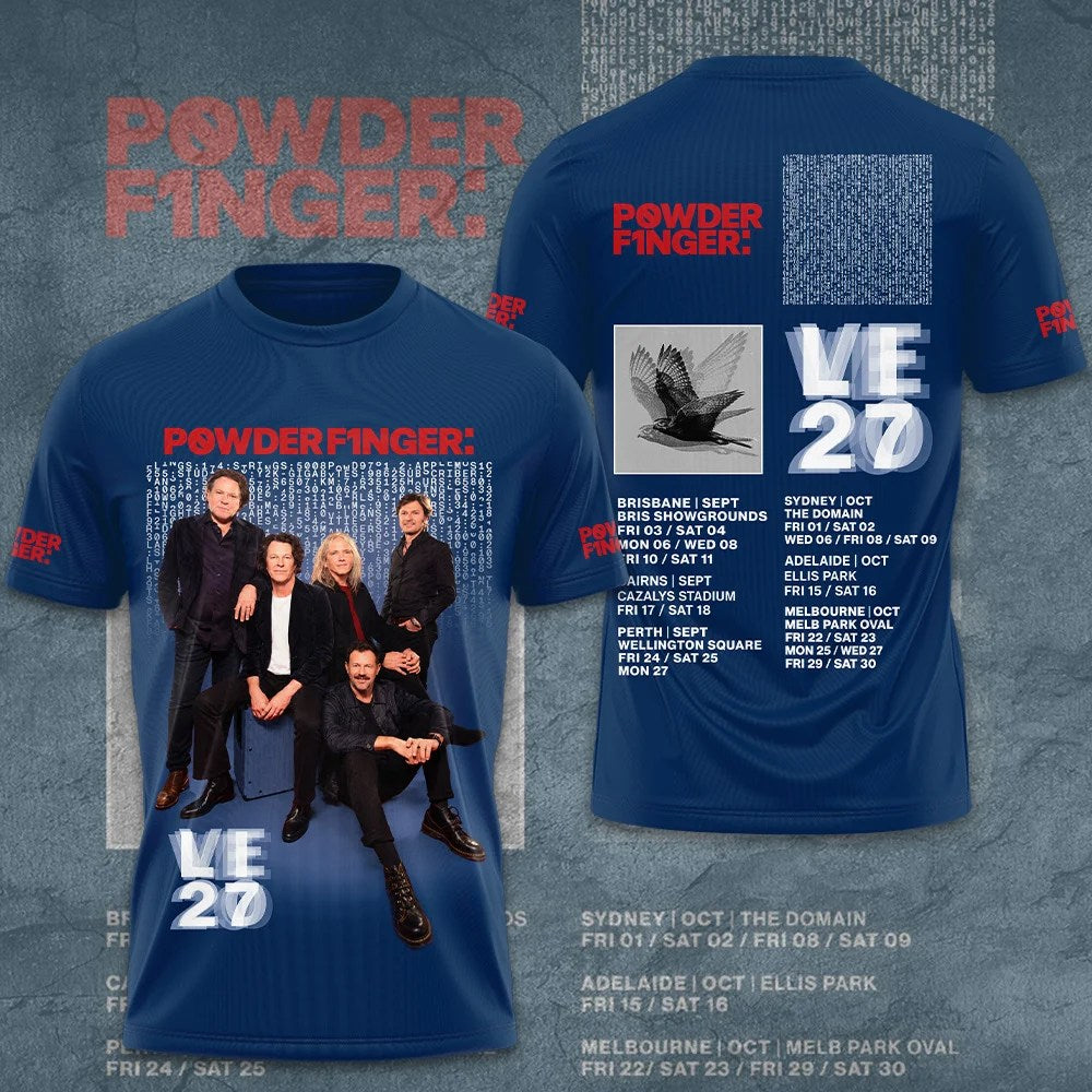 Powderfinger Live 2027 3D Apparel – GNE9072