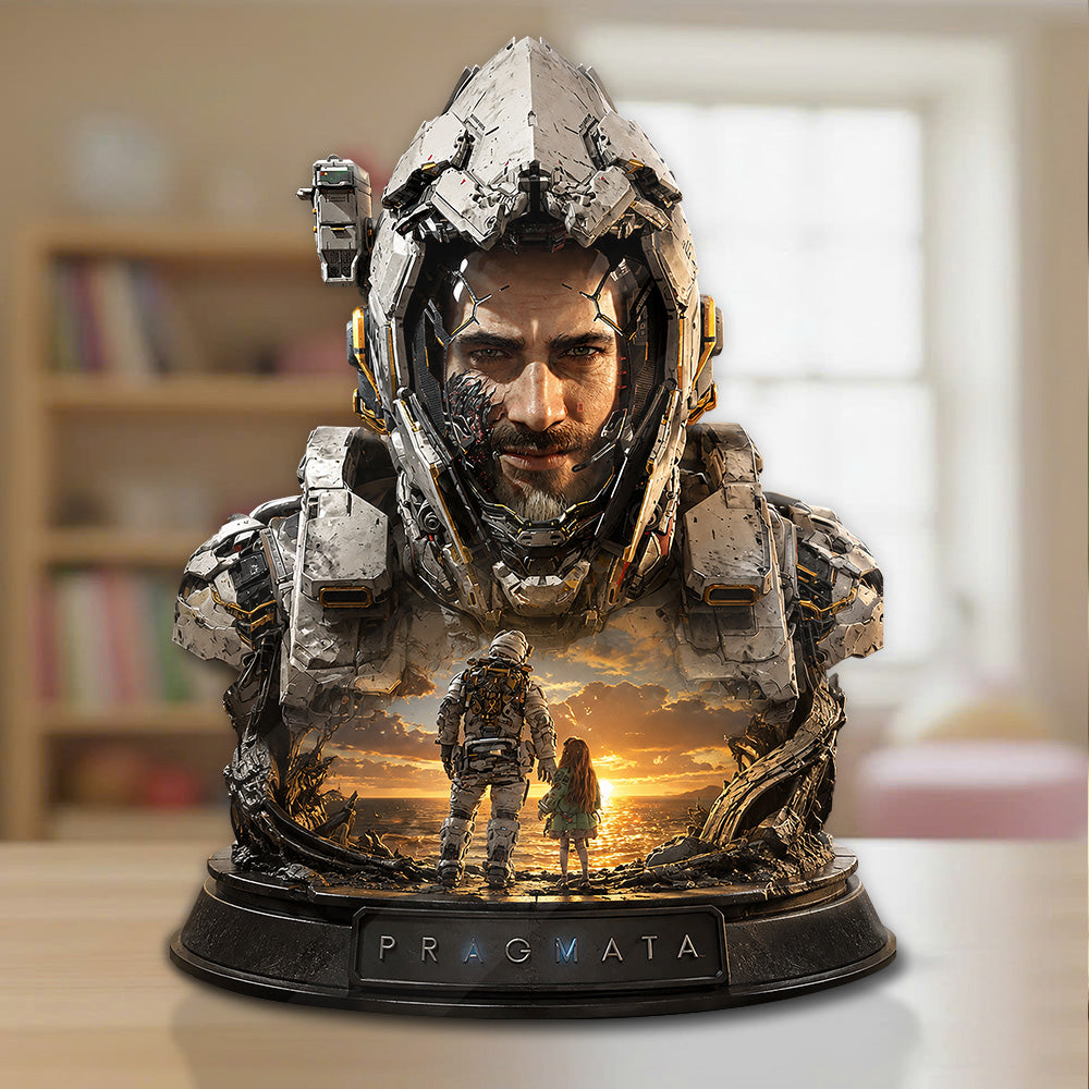 Pragmata Custom Shape Acrylic Plaque – GNE7988