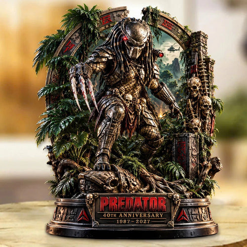 Predator 40th Anniversary 2027 Custom Shape Acrylic Plaque – TANTN26100