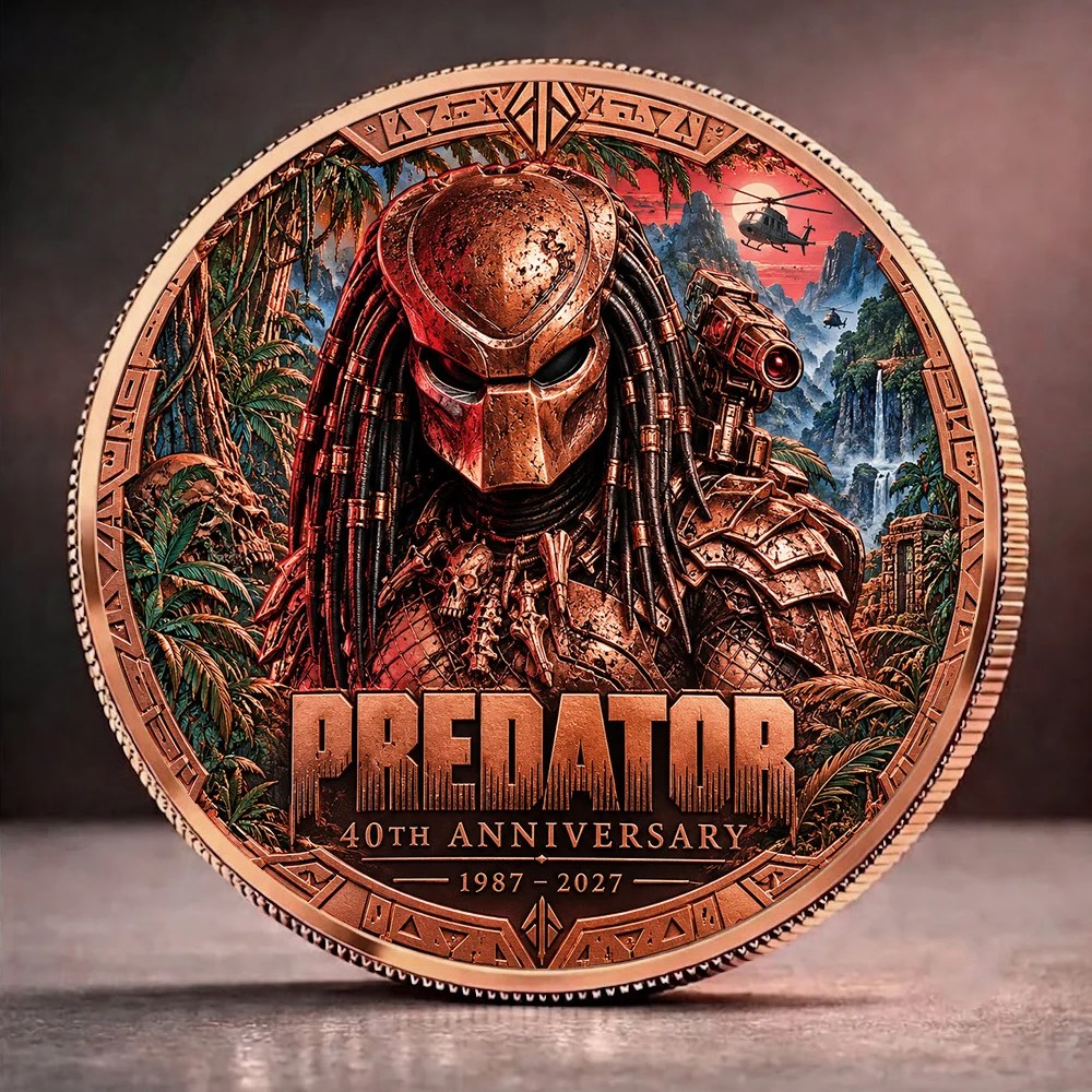 Predator 40th Anniversary Commemorative Coin – GNE8827