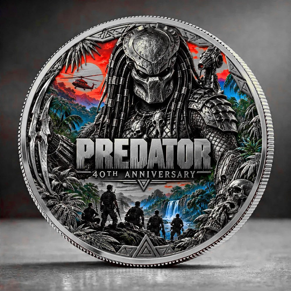 Predator 40th Anniversary Commemorative Coin – GNE8829