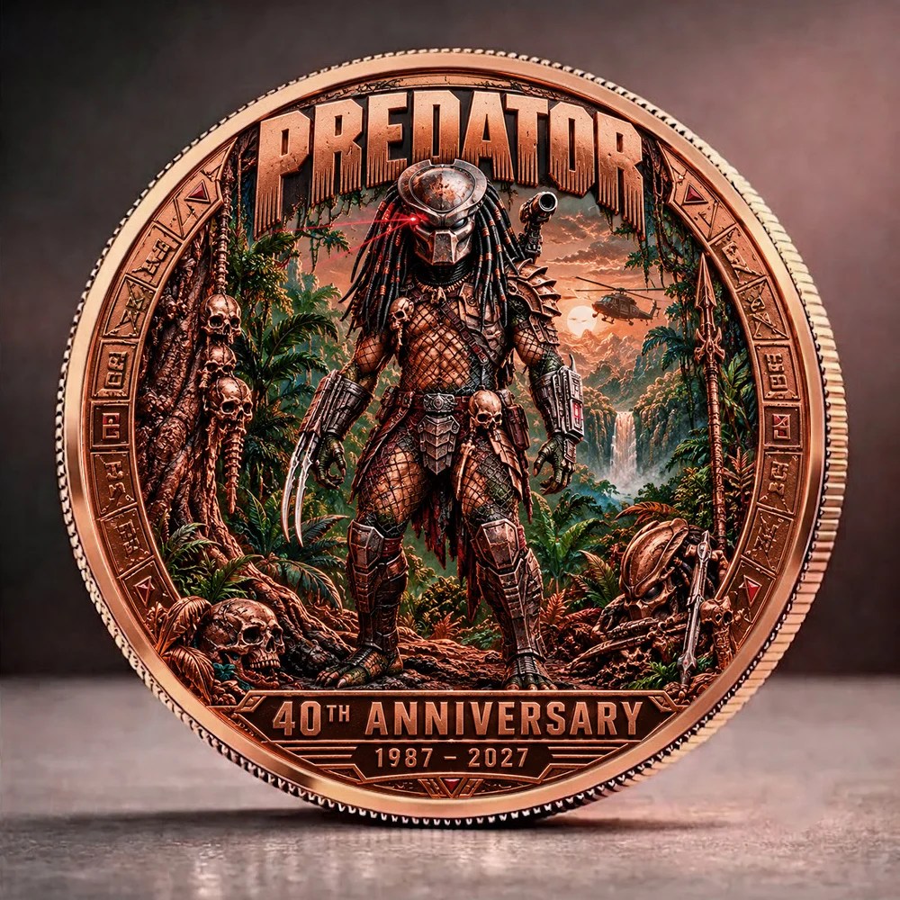 Predator 40th Anniversary Commemorative Coin – GNE8830