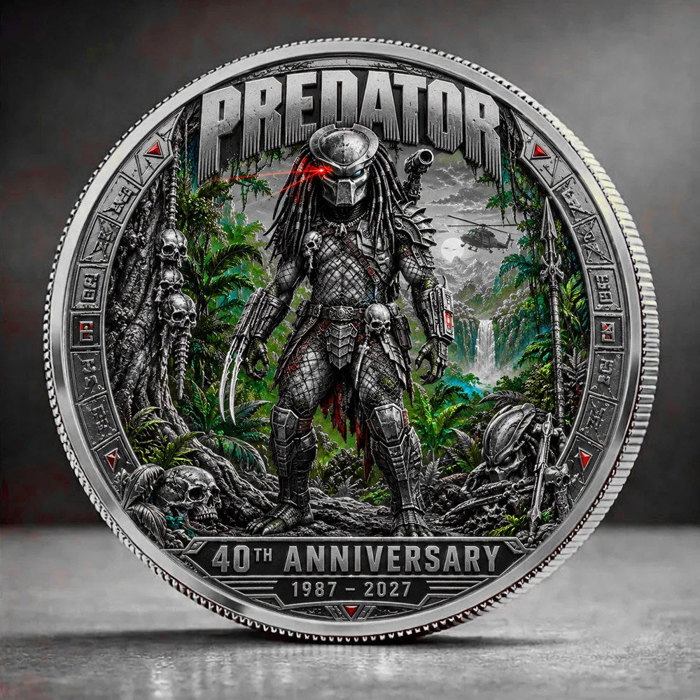 Predator 40th Anniversary Commemorative Coin – GNE8830