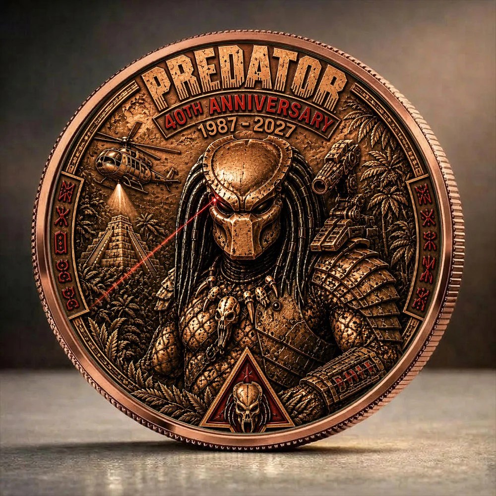 Predator 40th Anniversary Commemorative Coin – TANTN25131