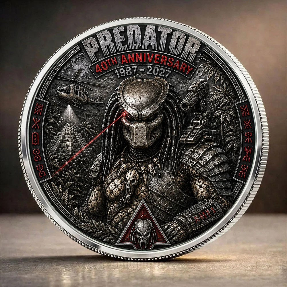 Predator 40th Anniversary Commemorative Coin – TANTN25131
