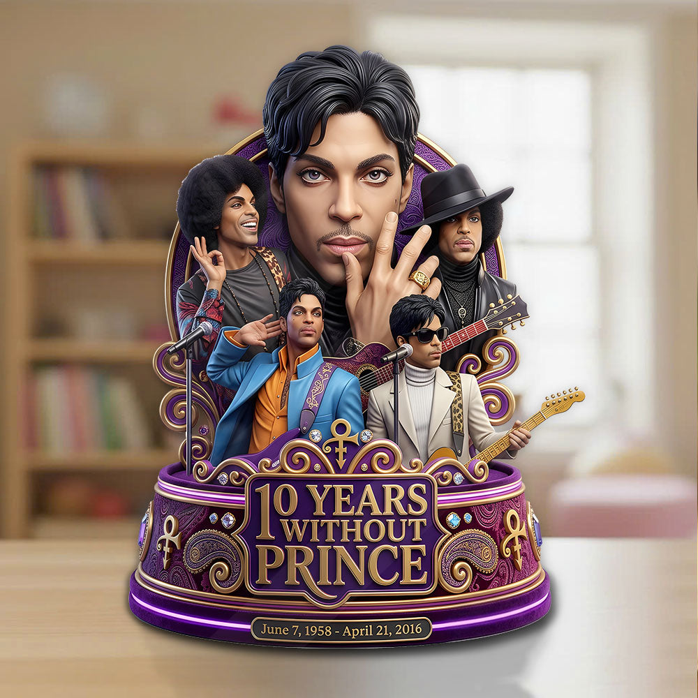 Prince Custom Shape Acrylic Plaque – TMTHU6491