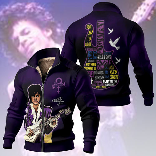 Prince Thick Knit Fleece Jacket – TMTHU3127