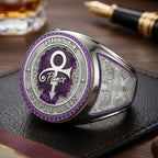 Prince 3D Engraved Ring – TMTHU7405