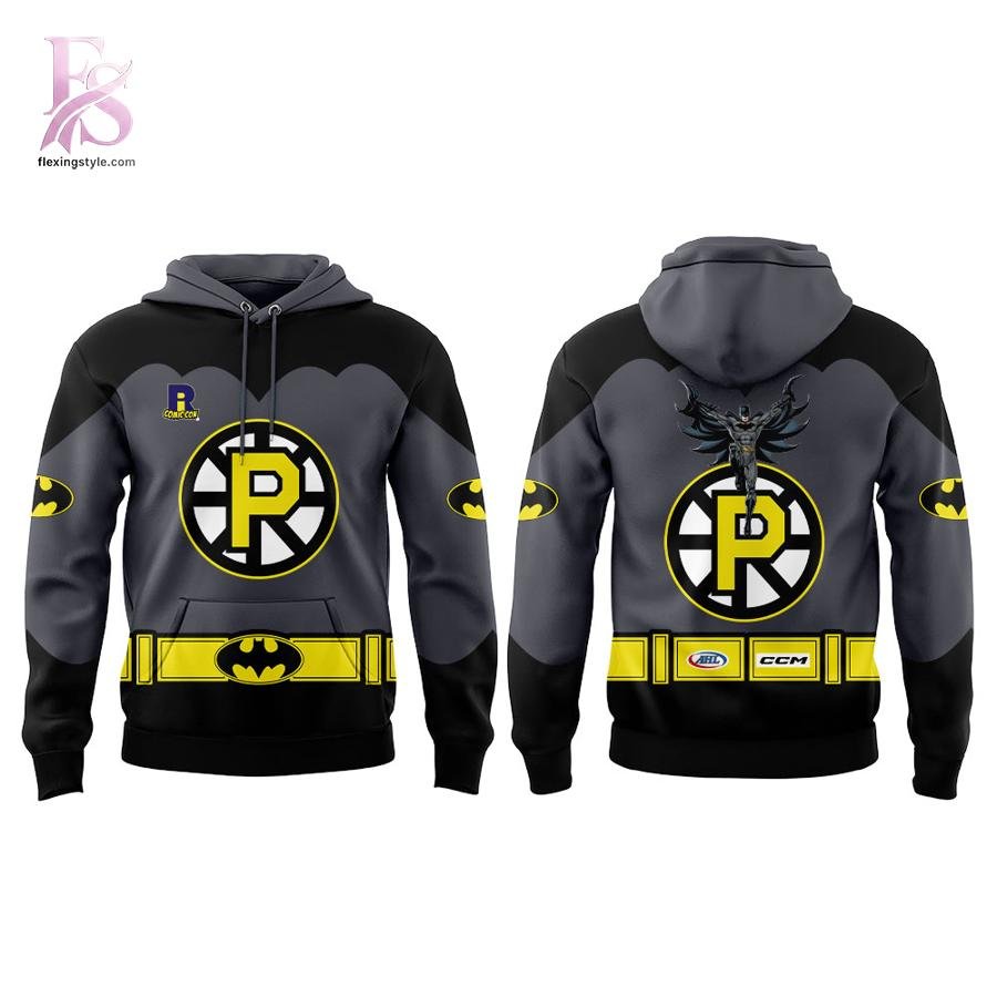 Providence Bruins Batman Weekend for Dark Knight Hoodie