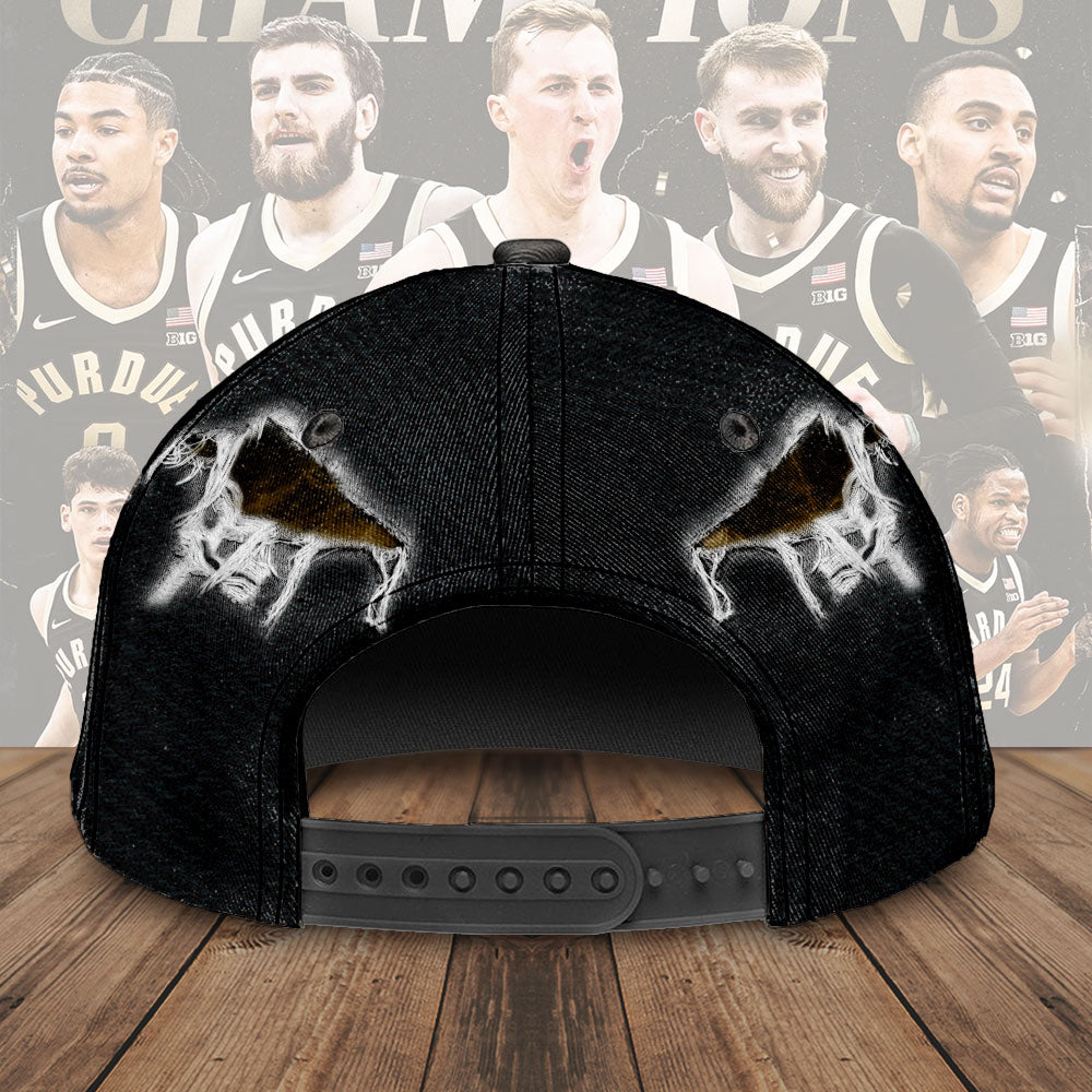 Purdue Boilermakers 2026 Big Ten Men's Basketball Conference Tournament Champions Classic Cap – TMTHU4434