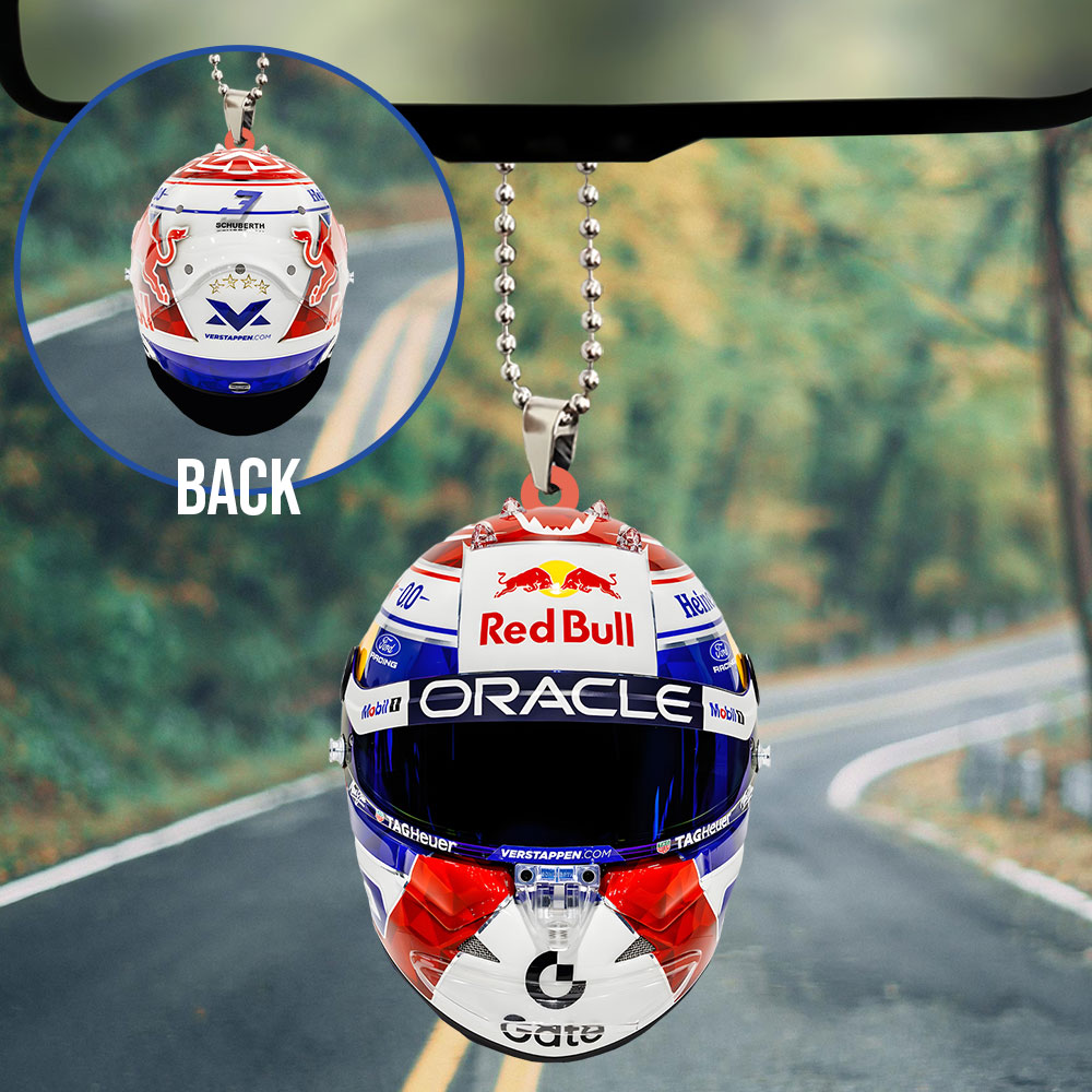 Red Bull Racing x Max Verstappen 2026 Custom shape 2-sided Acrylic Car Ornament – TANTN20649
