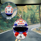Red Bull Racing x Max Verstappen 2026 Custom shape 2-sided Acrylic Car Ornament – TANTN20649