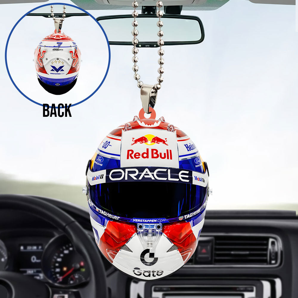 Red Bull Racing x Max Verstappen 2026 Custom shape 2-sided Acrylic Car Ornament – TANTN20649