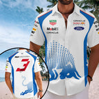 Red Bull Racing x Max Verstappen Short Sleeve Button-Down Shirt – TANTN19847