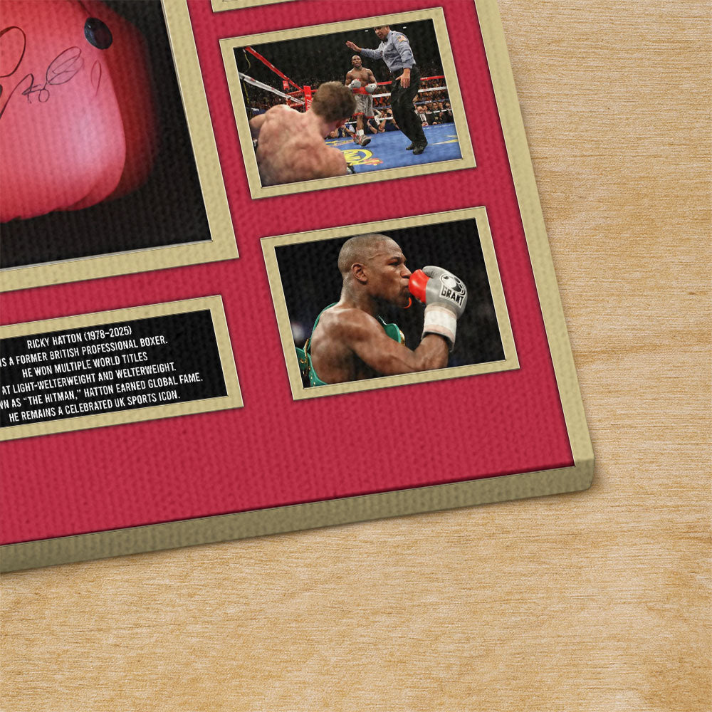 Ricky Hatton Rectangle Canvas With Inner Frame – TMTHU1022