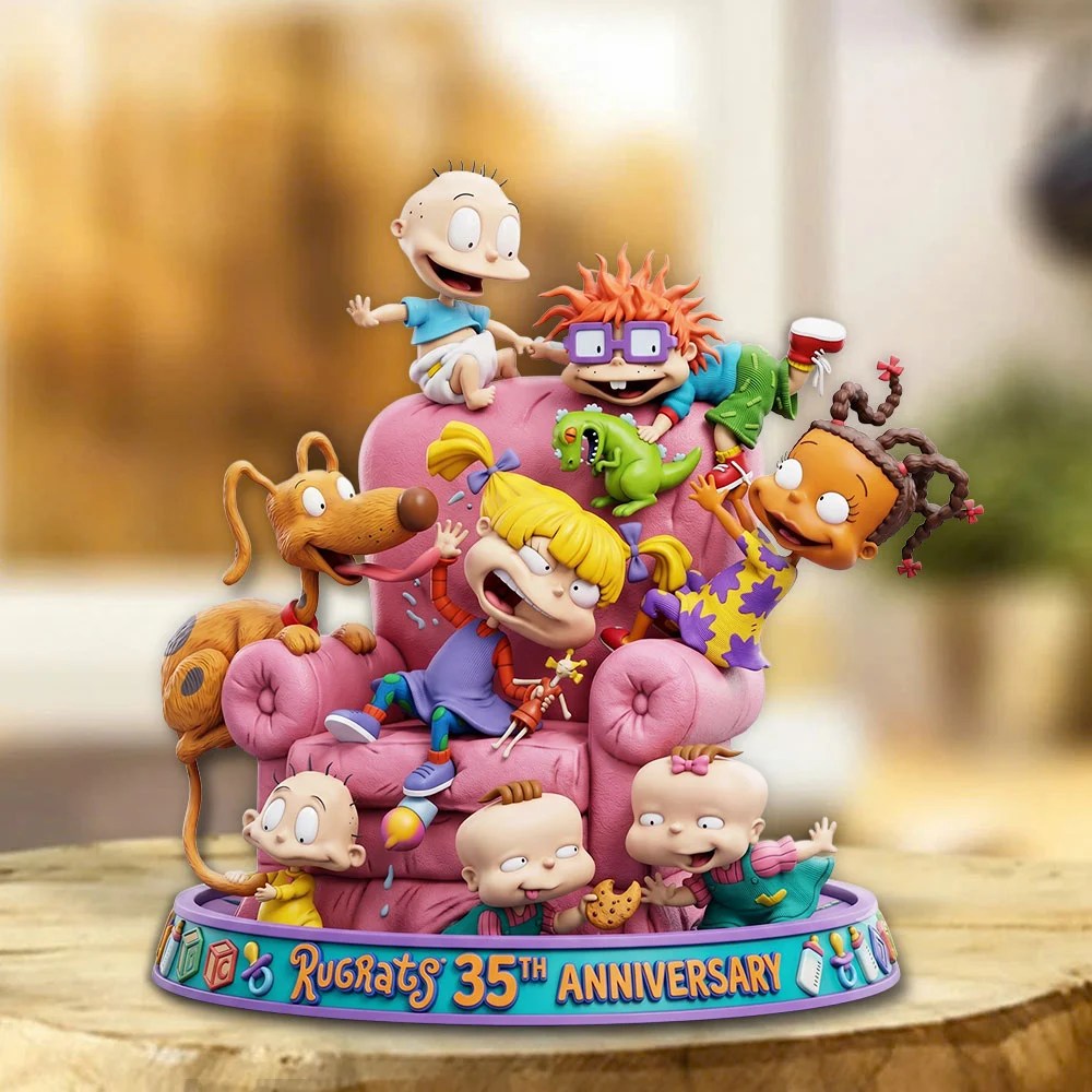 Rugrats 35th Anniversary Custom Shape Acrylic Plaque – TMTHU8752