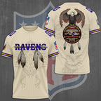 Baltimore Ravens x Native American Heritage 3D Apparel – TMTHU958