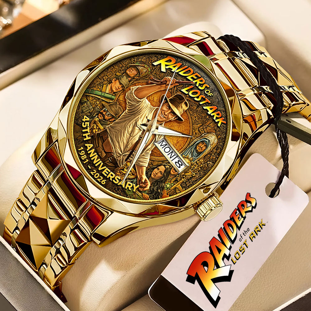 Indiana Jones Raiders of the Lost Ark 45th Anniversary 2026 Alloy Luxury Quartz Watch – TMTHU3329