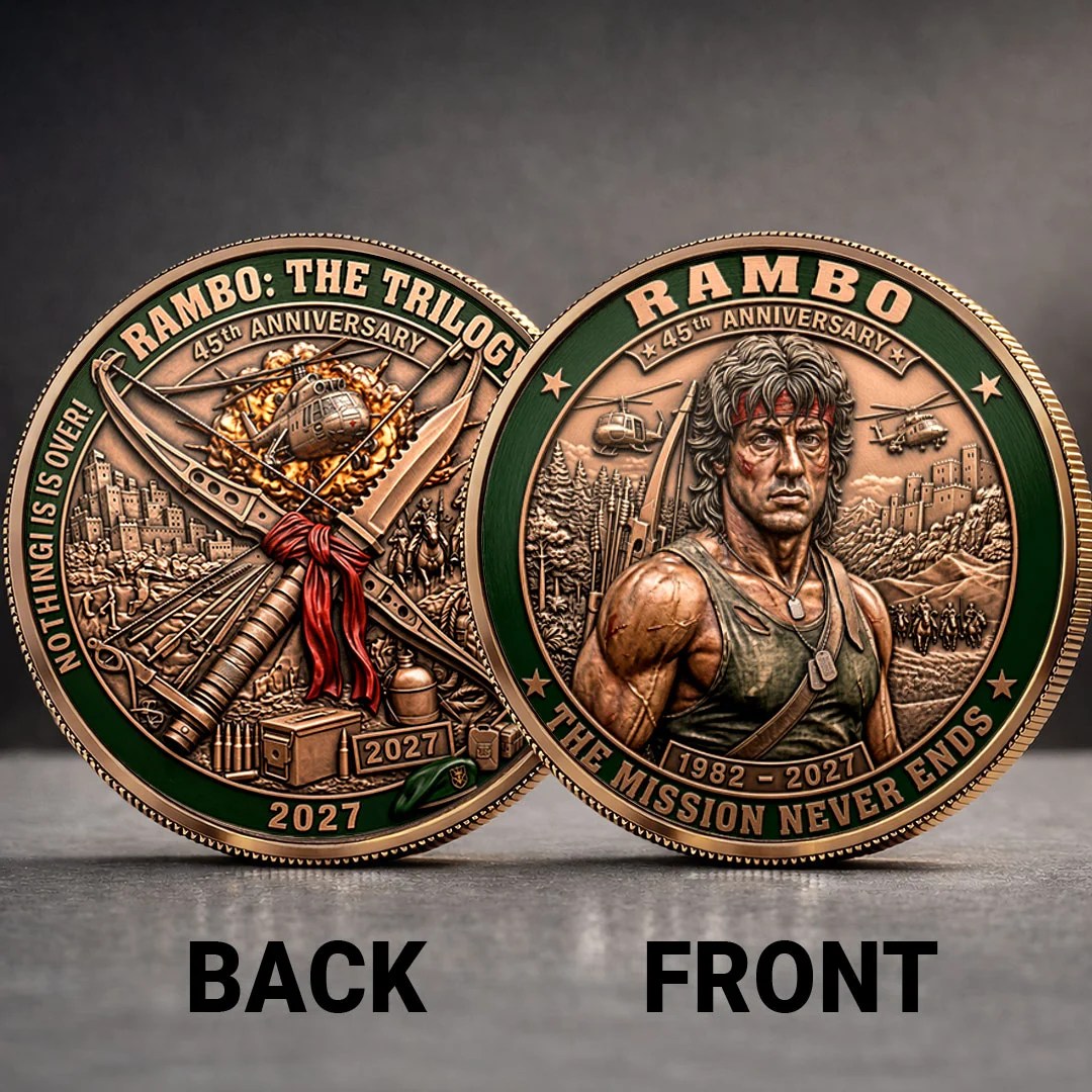 Rambo First Blood 45th Anniversary Commemorative Coin – TANTN25119