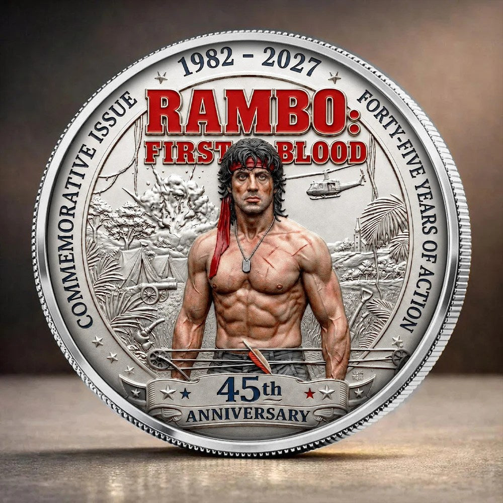 Rambo First Blood 45th Anniversary Commemorative Coin – TANTN25117