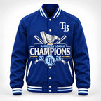 Rays American League 2026 Champions Baseball Jacket