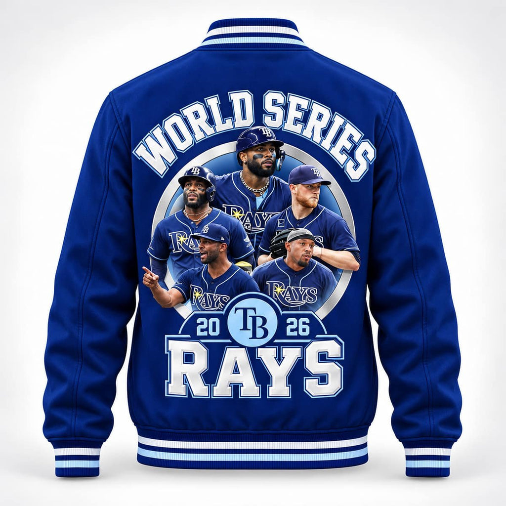 Rays American League 2026 Champions Baseball Jacket
