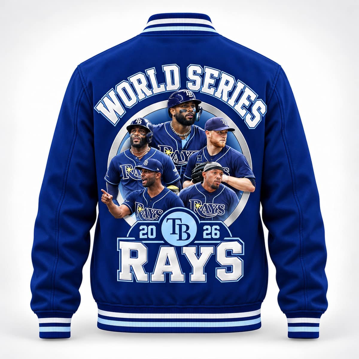 Rays American League 2026 Champions Baseball Jacket