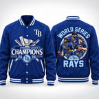 Rays American League 2026 Champions Baseball Jacket