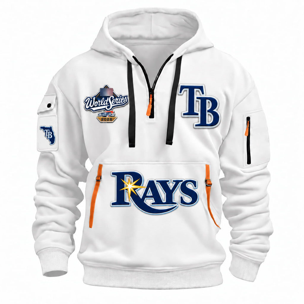 Rays World Series 2026 Half Zip Hoodie