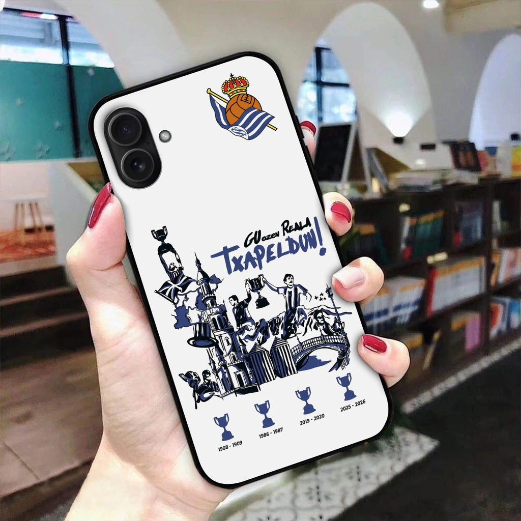 Real Sociedad Champions Copa del Rey 2026 Phone Case – GNE6117