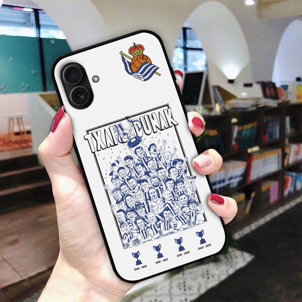 Real Sociedad Champions Copa del Rey 2026 Phone Case – GNE6118