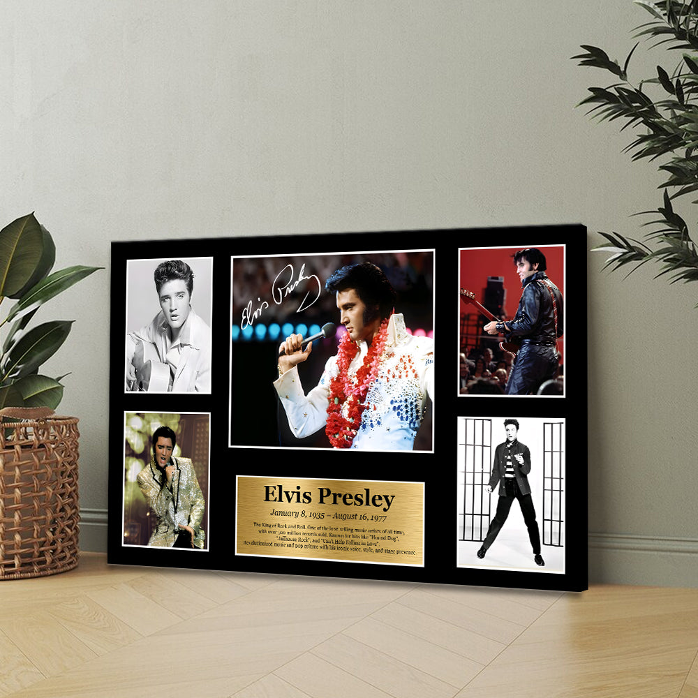Elvis Presley Rectangle Canvas With Inner Frame – MAITM 12436