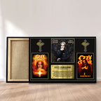 Ozzy Osbourne Rectangle Canvas With Inner Frame – TMTHU 145
