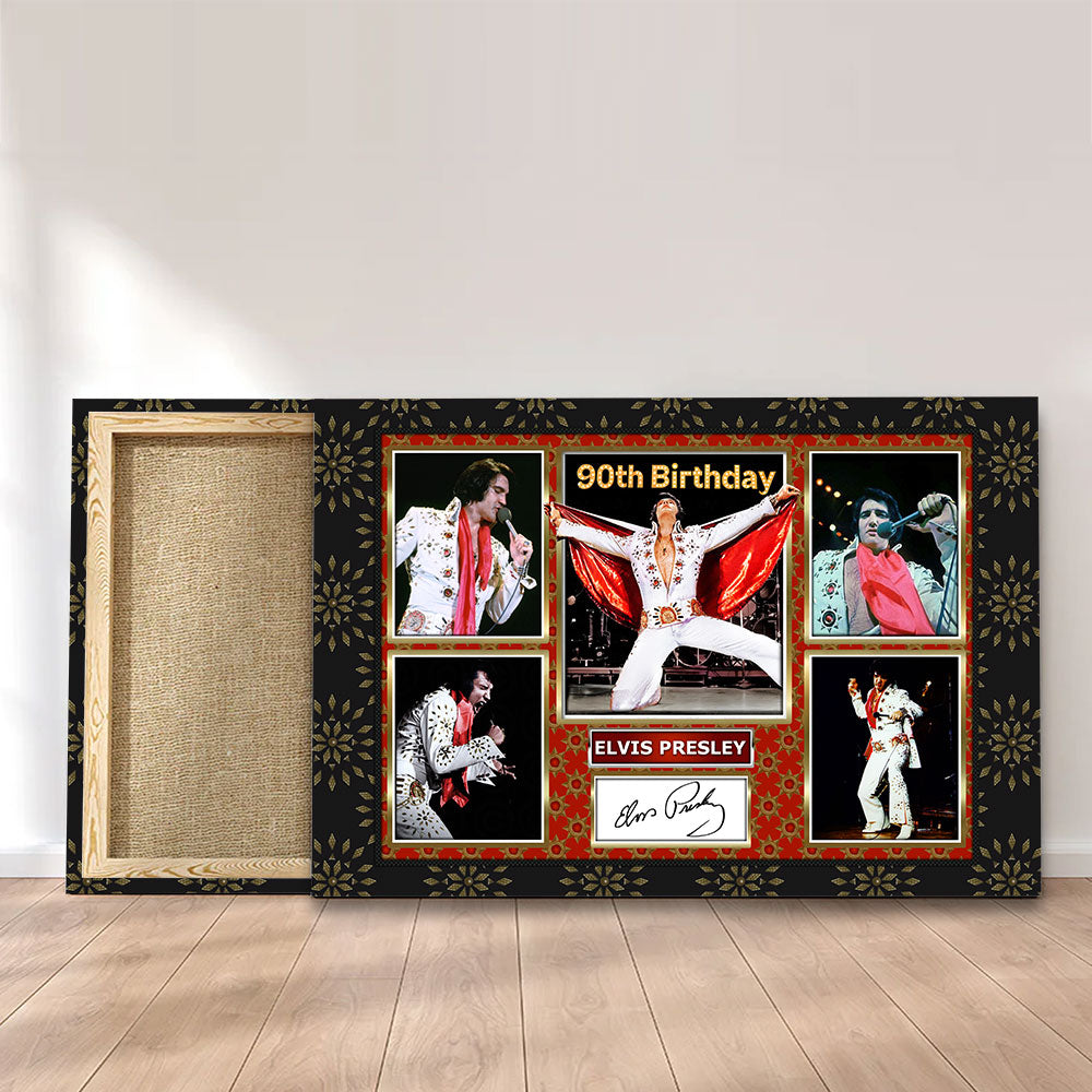 Elvis Presley Rectangle Canvas With Inner Frame – TMTHU 352