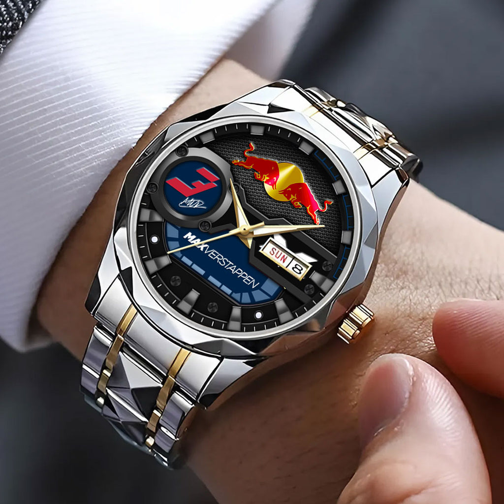 Red Bull Racing x Max Verstappen Alloy Luxury Quartz Watch – HOATT15474